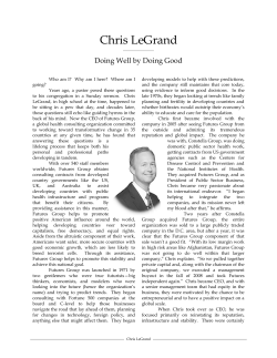 Chris LeGrand - Bernhardt Wealth Management