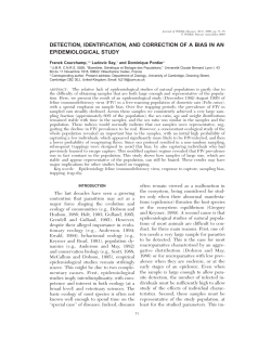 detection, identification, and correction of a bias in an