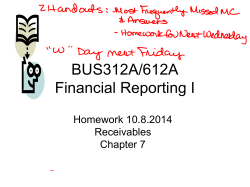 Objectives Chapter 7