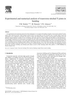 Experimental and numerical analysis of transverse