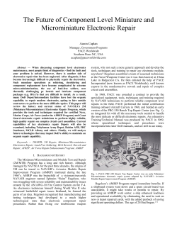 AutoTestCon 2015 Paper: Future of Component
