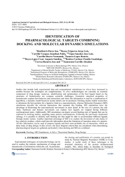 identification of pharmacological targets combining