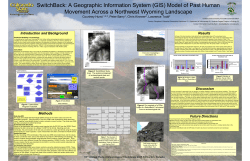 A Geographic Information System (GIS)