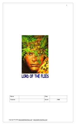 Test yourself on Lord of the Flies