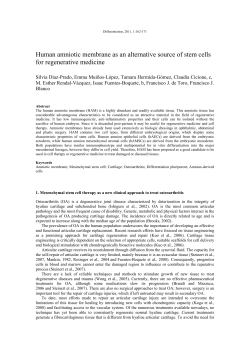 Human amniotic membrane as an alternative source of