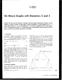 On Moore Graphs with Diameters 2 and 3