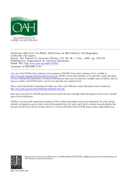 Author(s): Jill Lepore