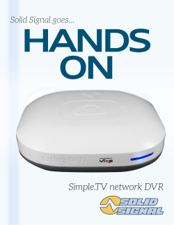 Simple.TV network DVR