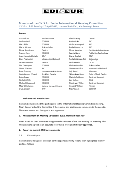Minutes of the ONIX for Books ISC meeting 17 April 2012