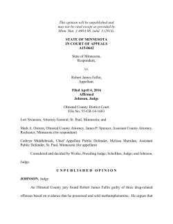 State of Minnesota, Respondent, vs. Robert James