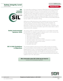 SIL Quick Guide (Form 1528)