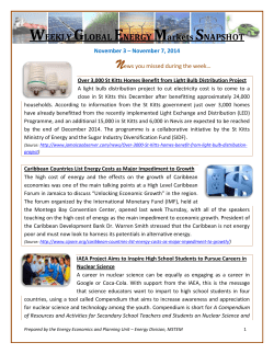 Global Energy Snapshot November 2014