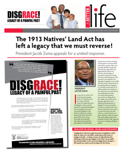 DISGRACE! - Department of Rural Development and Land Reform