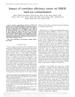 Impact of correlator efficiency errors on SMOS land