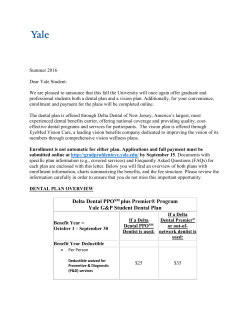 Invitation to enroll in the 2016