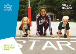 healthy schools plus - Inspiring healthy lifestyles