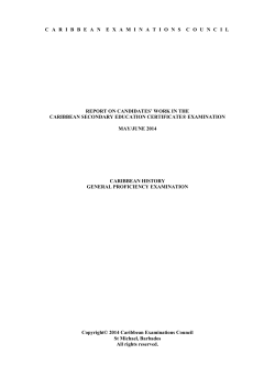 caribbeanexaminations council