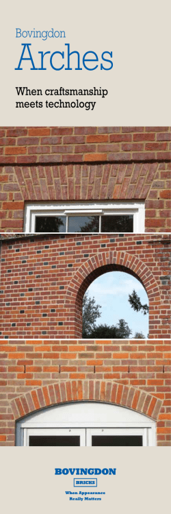 Arches - Bovingdon Brickworks