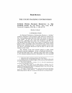 Book Reviews THE COURT