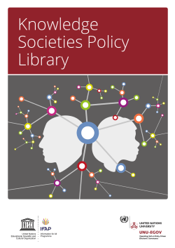 Knowledge Societies Policy Library