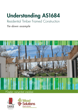 AS1684.2 SS L Shaped House Tie-down Example