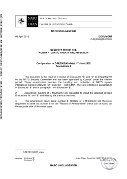 nato unclassified