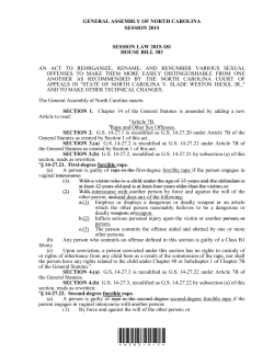 S.L. 2015-181 - North Carolina General Assembly