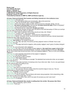 From Whence We Came - Boston