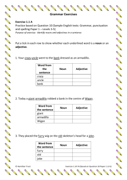 Grammar Exercises