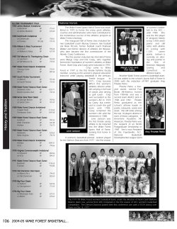 HH iissttoo rryy aann dd TTrraadd iittiioo nn 106 2004