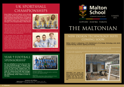 Summer - Malton School