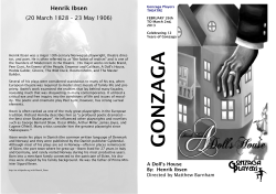 A Doll`s House Playbill