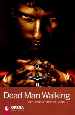 Dead Man Walking - Jacobs School of Music