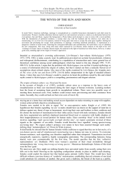 the wives of the sun and moon