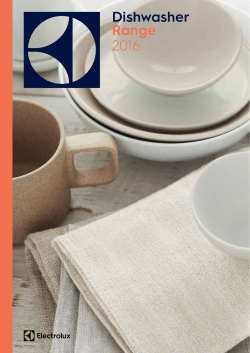 Dishwasher - Electrolux