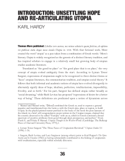 Introduction by Karl Hardy