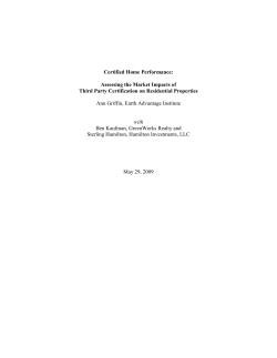 Assessing the Market Impacts of Third Party