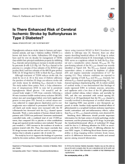 Is There Enhanced Risk of Cerebral Ischemic Stroke by