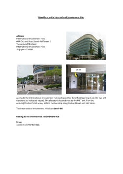 International Involvement Hub (I2Hub)