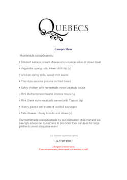 Private Dining - Quebecs Hotel