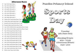 Programme 2015 - Whole School