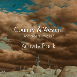 Activity Book - Cairns Regional Gallery