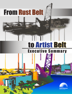 Rust Belt to Artist Belt - Downtown Development Center