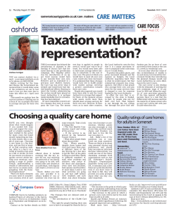 Taxation without representation?