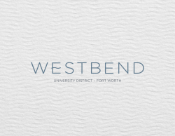 university district &ndash; fort worth