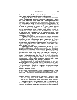 Book Reviews Beautiful Machine: Rivers and the Republican Plan