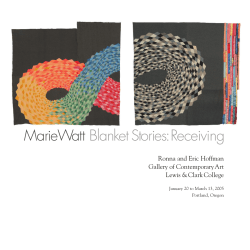 MarieWatt Blanket Stories:Receiving