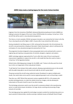 AMRC help create a lasting legacy for the iconic Vulcan bomber