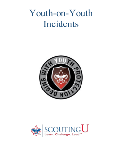 Facilitator Guide - Boy Scouts of America