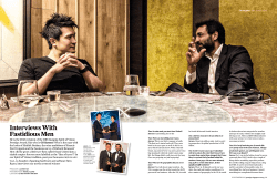 Interviews With Fastidious Men